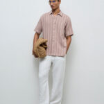 Fast Wear White Relaxed-Fit Mid-Rise Cotton Chinos