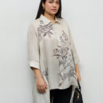 Fast Wear Light Taupe Nature-Inspired Tunic