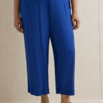 Fast Wear Blue Solid Pants
