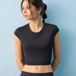 Fast Wear Black Solid T-Shirt