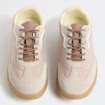 Fast Wear Lilac Suede Lace-Up Sneakers