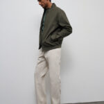 Fast Wear Off-White Relaxed-Fit Mid-Rise Cotton Pants