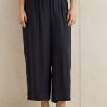 Fast Wear Black Solid Pants