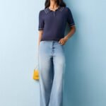 Fast Wear Light Blue Washed High-Rise Jeans