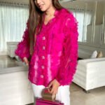 Pink Organza Star Shirt