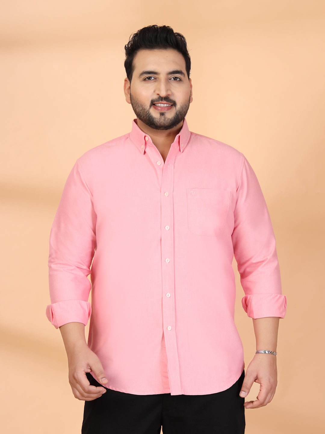 Plus Size Men Classic Casual Shirt