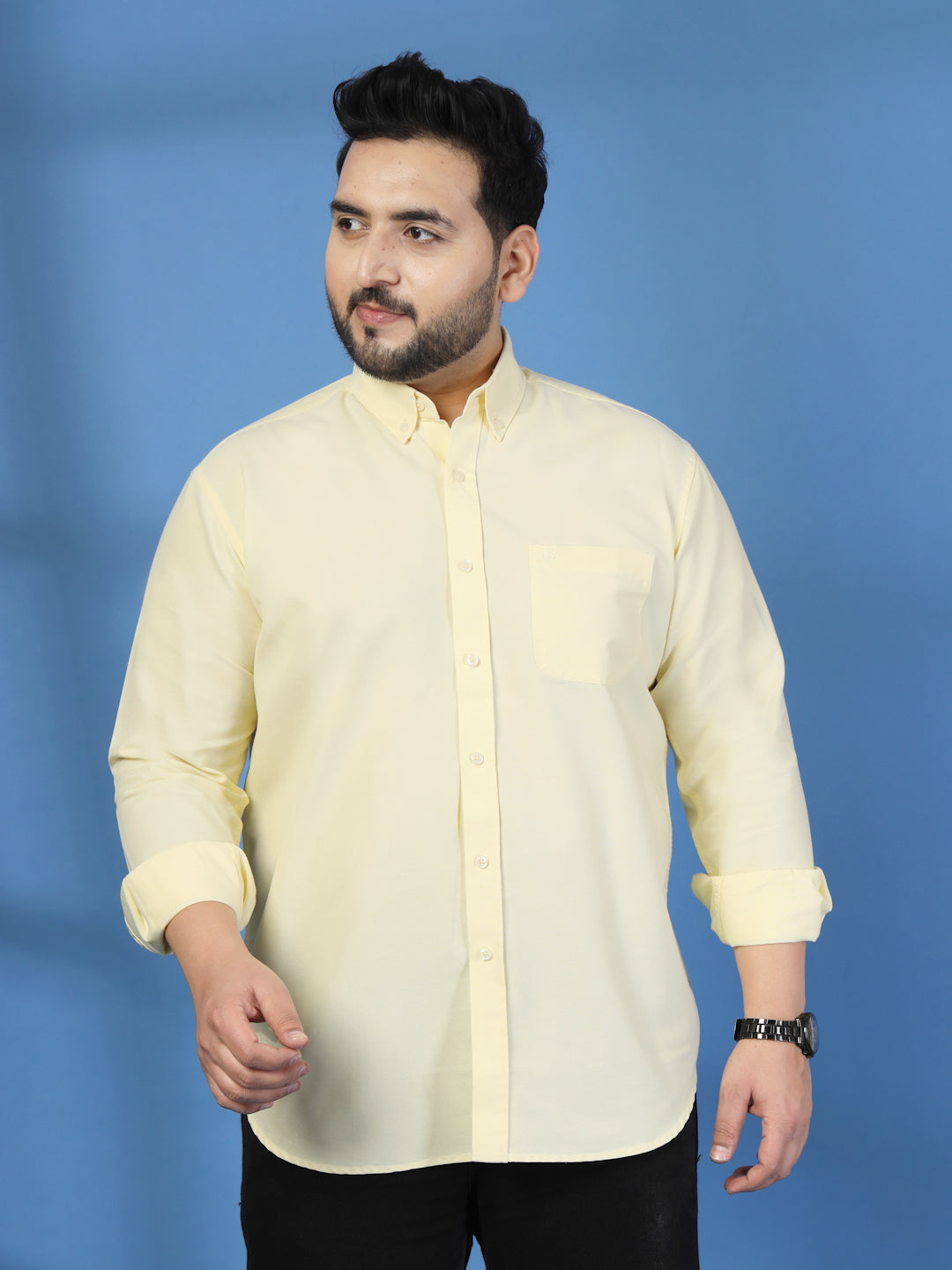 Plus Size Men Classic Casual Shirt