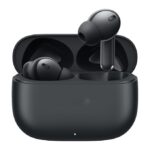Vibrant Black Buds T310 True Wireless in-Ear Earbuds with 46dB Hybrid ANC, Spatial Audio