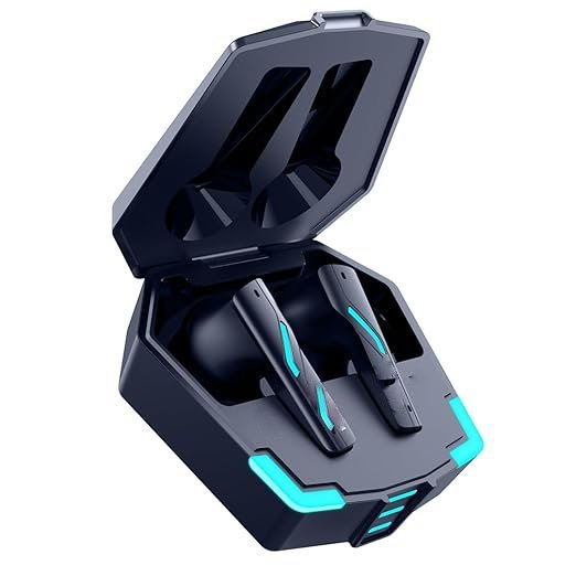 Blue Predator Xo4 Gaming in Ear Wireless Earbuds with 50H Playtime| 35Ms Low Latency Gaming Mode|13Mm Drivers