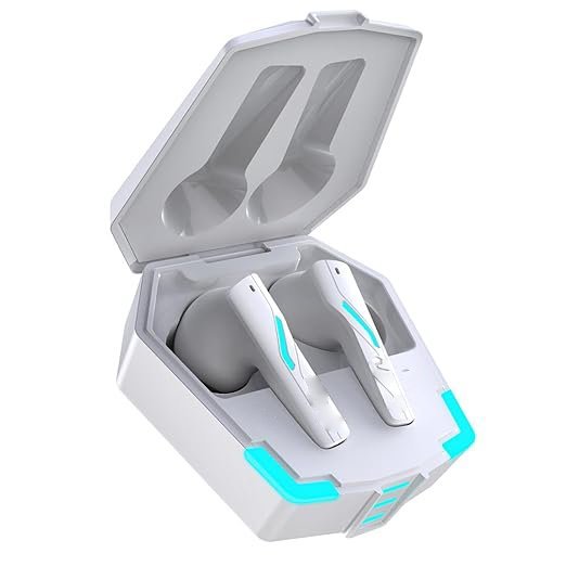 White Predator Xo4 Gaming in Ear Wireless Earbuds with 50H Playtime| 35Ms Low Latency Gaming Mode|13Mm Drivers