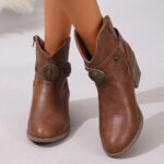 Dakota Buckle Ankle Boot