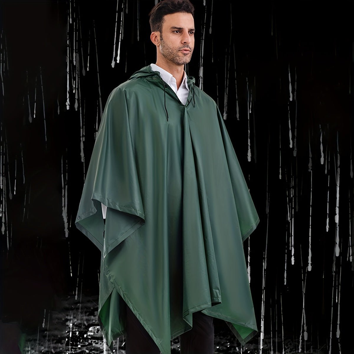 3 in 1 Multifunctional Waterproof Rain Poncho for Travel and Camping