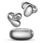 Orbit Silver Air Clips Pro Wireless Open-Ear Earbuds (2026), C-Bridge Clip Design