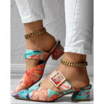 Splash Block Heel