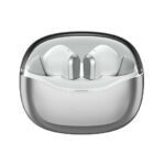 Silver Grey Buds VS601 in Ear Truly Wireless Earbuds with 50H of Playtime, Transparent Case Lid, Quad Mic ENC