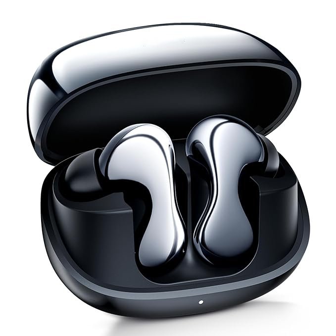 Nexua Black Ear Buds Wireless with Deep Bass, Fast Charging, in-Ear Bluetooth Earbuds