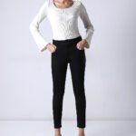 Black High Rise Skinny Fit Jeans