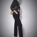 Black Mid Rise Straight Fit Jeans