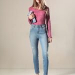 Light Blue High Rise Skinny Jeans