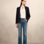 Light Blue Mid Rise Bootcut Jeans