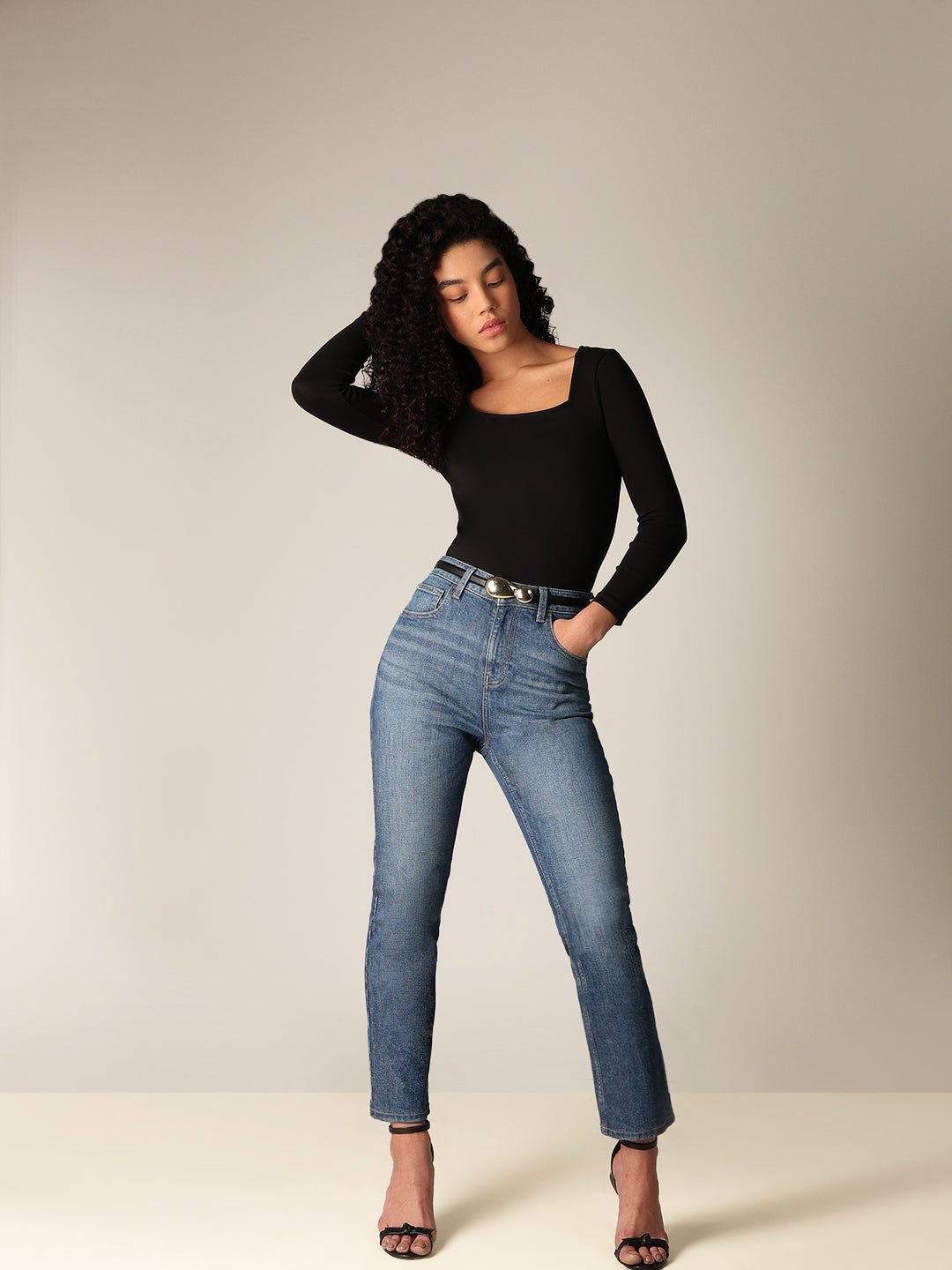 Classic Blue Straight Fit Jeans