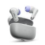 Grey Airflow Neo Earbuds with 80H Playtime, 13mm Titanium Driver, 40ms Gaming Mode, Fast Charging Buds