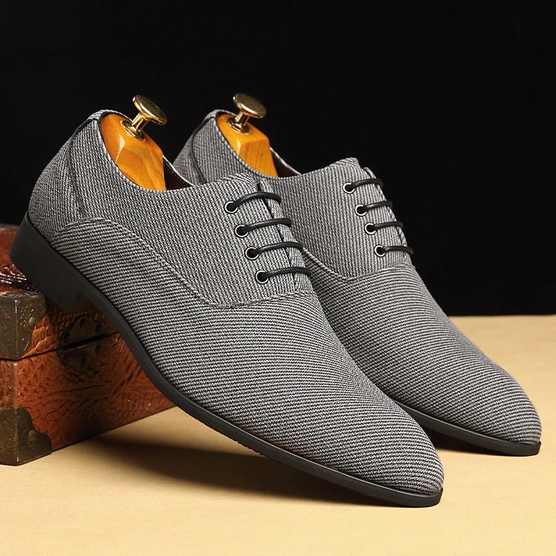 Gentry Woven Canvas Oxford