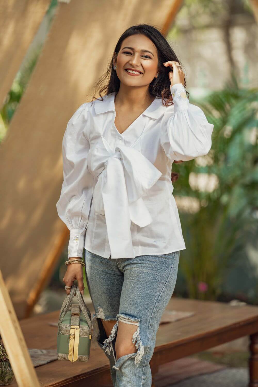 Victorian Bow Shirt