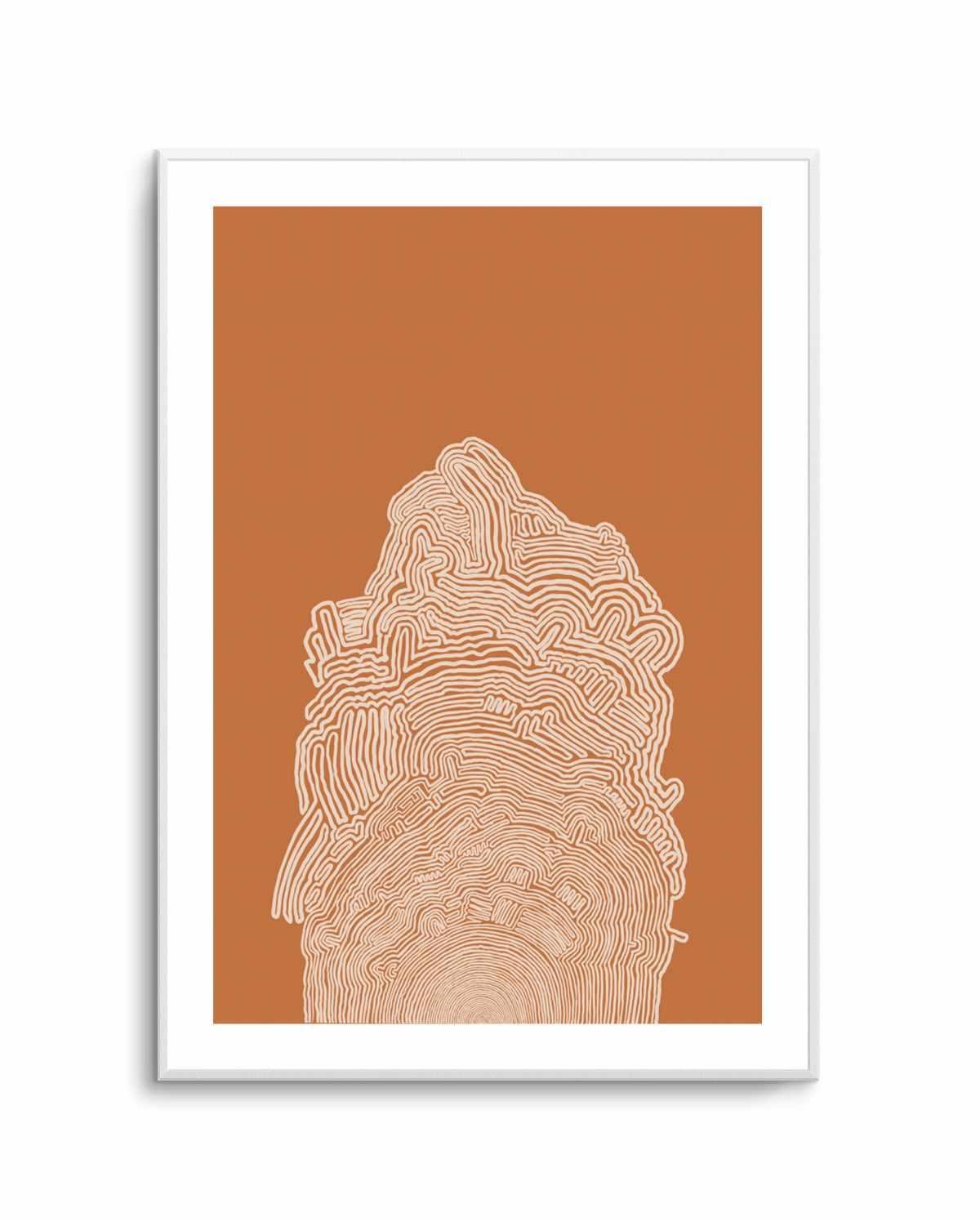 Abstract Brown by Sharyn Bursic | Art Print