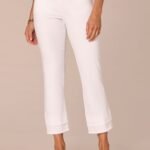 Fast Wear Mid-Rise Flare Jeans with Double Layer Fray Hem