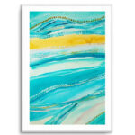 Bagay Flowing I PT by Fast Wear | Art Print