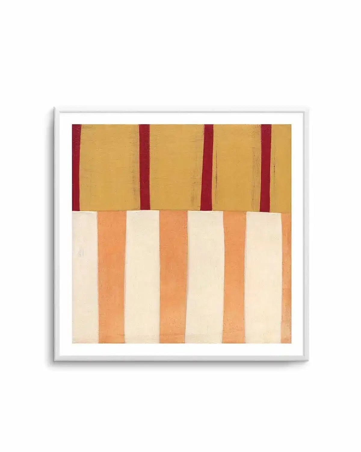 Broken Stripes III by Laura Nugent Art Print