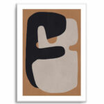 Brown and Black 1 | Art Print