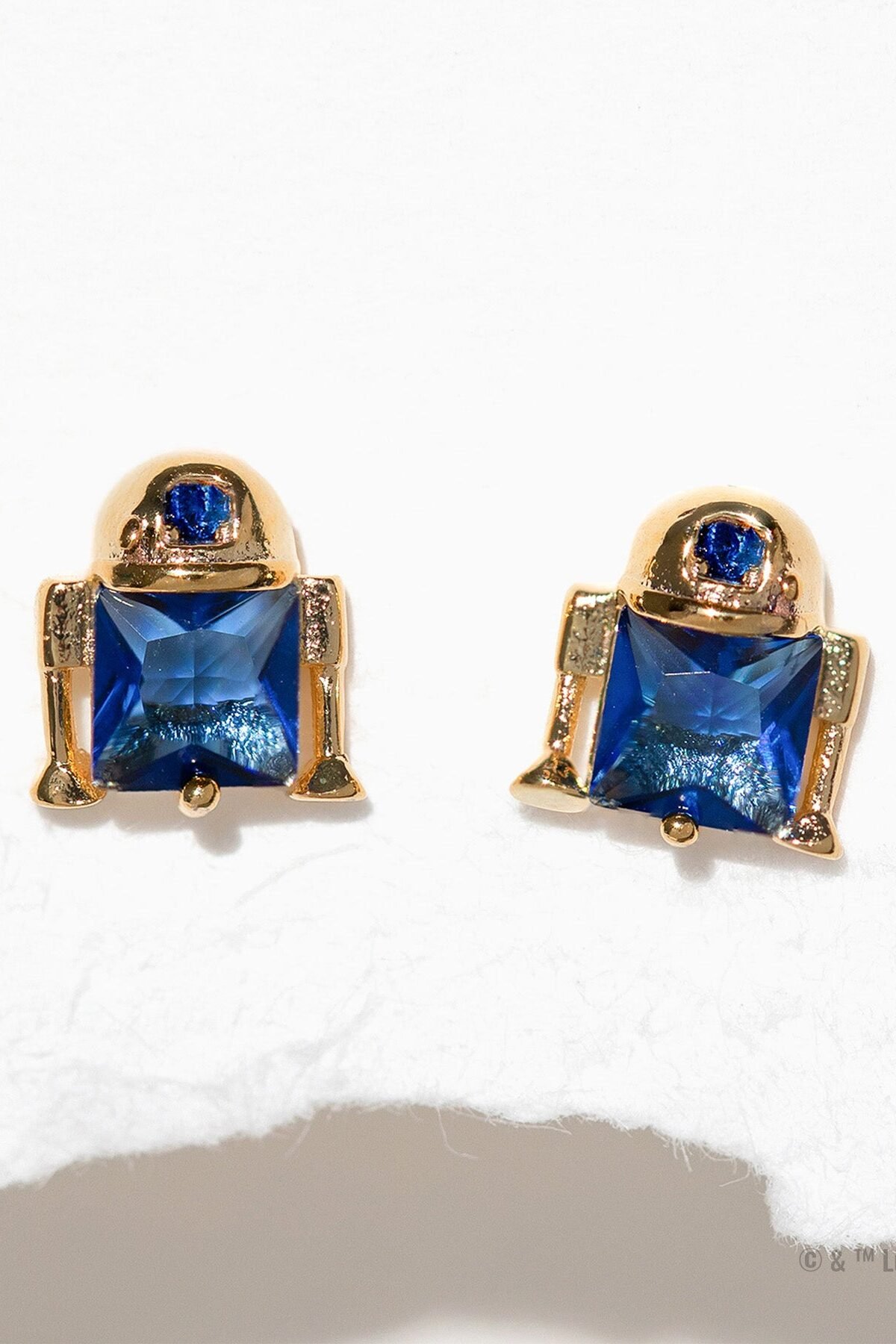 Star  R2-D2 Studs