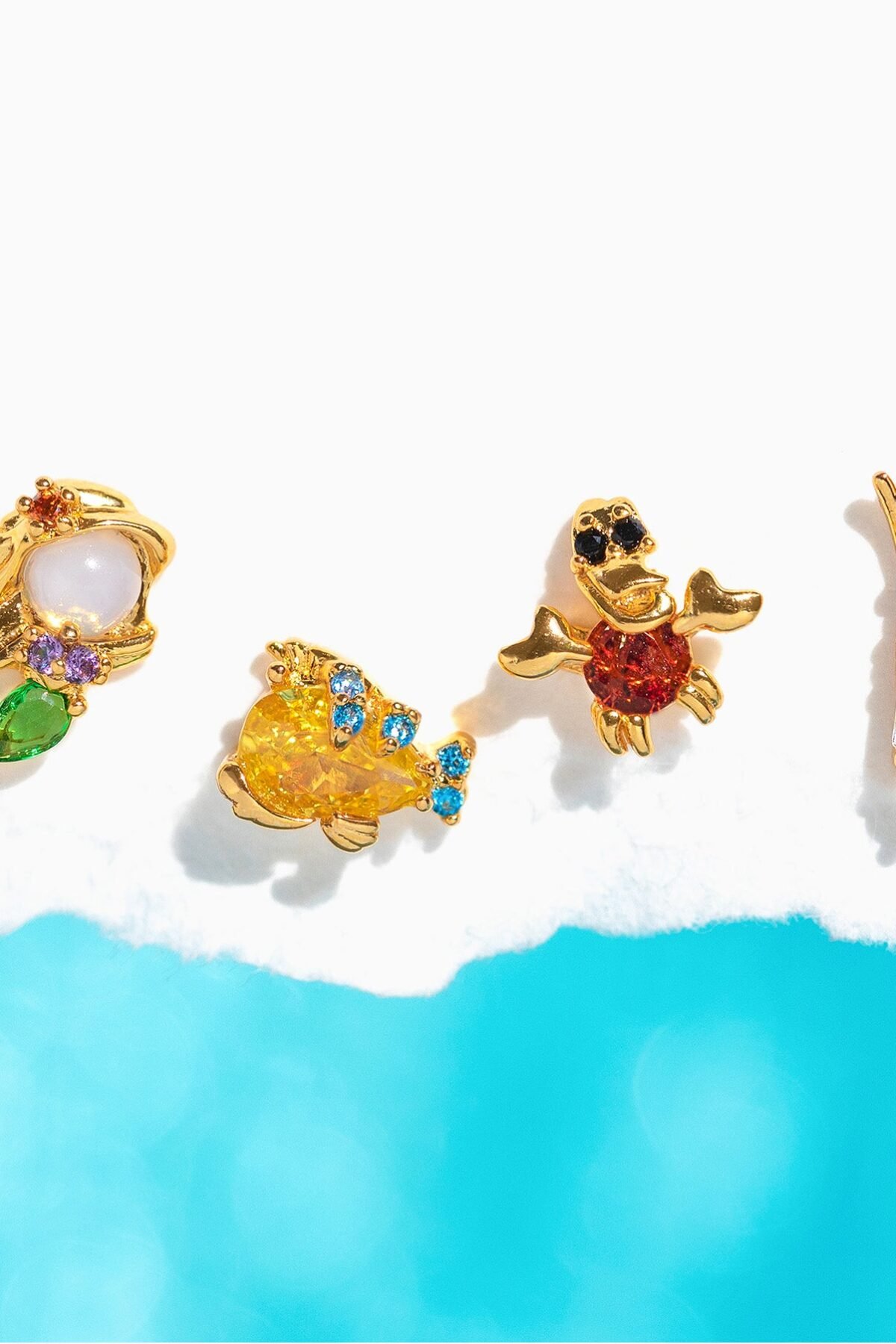 Disney Princess Little Mermaid Earring Set