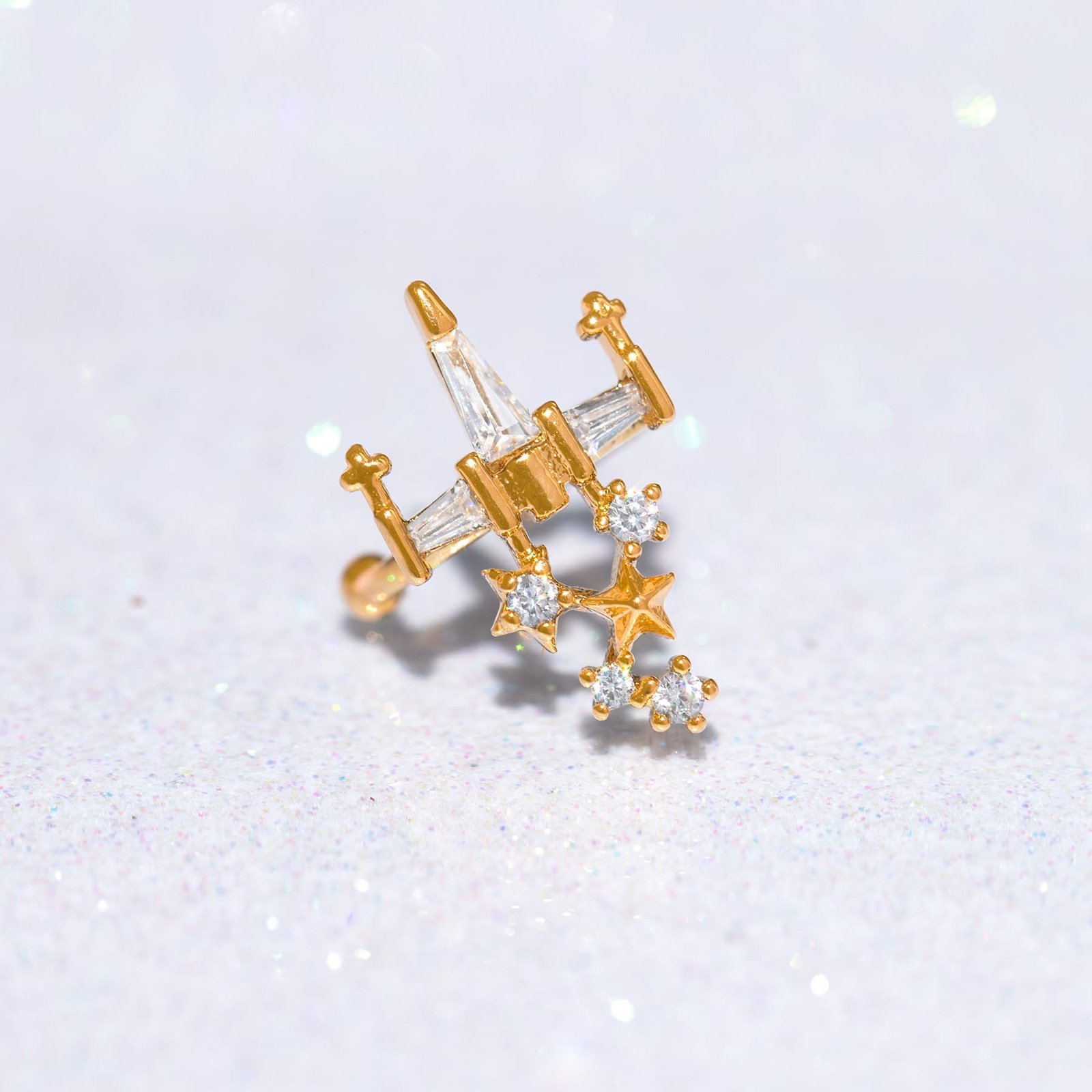 Star X-Wing Ear Cuff