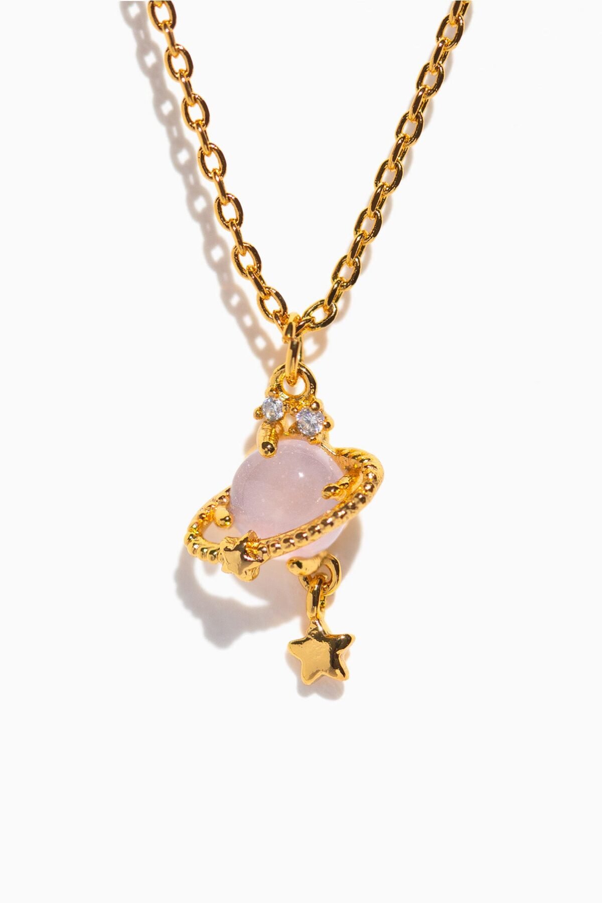 Pink Jupiter Necklace
