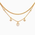Star  Rebel Alliance Double Strand Necklace