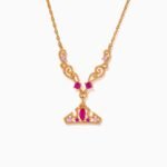 Disney Princess Sleeping Beauty Aurora Crown Necklace