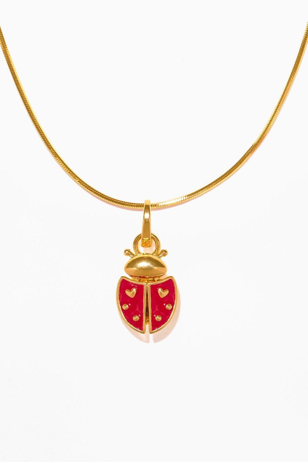 Ladybug Charm Necklace