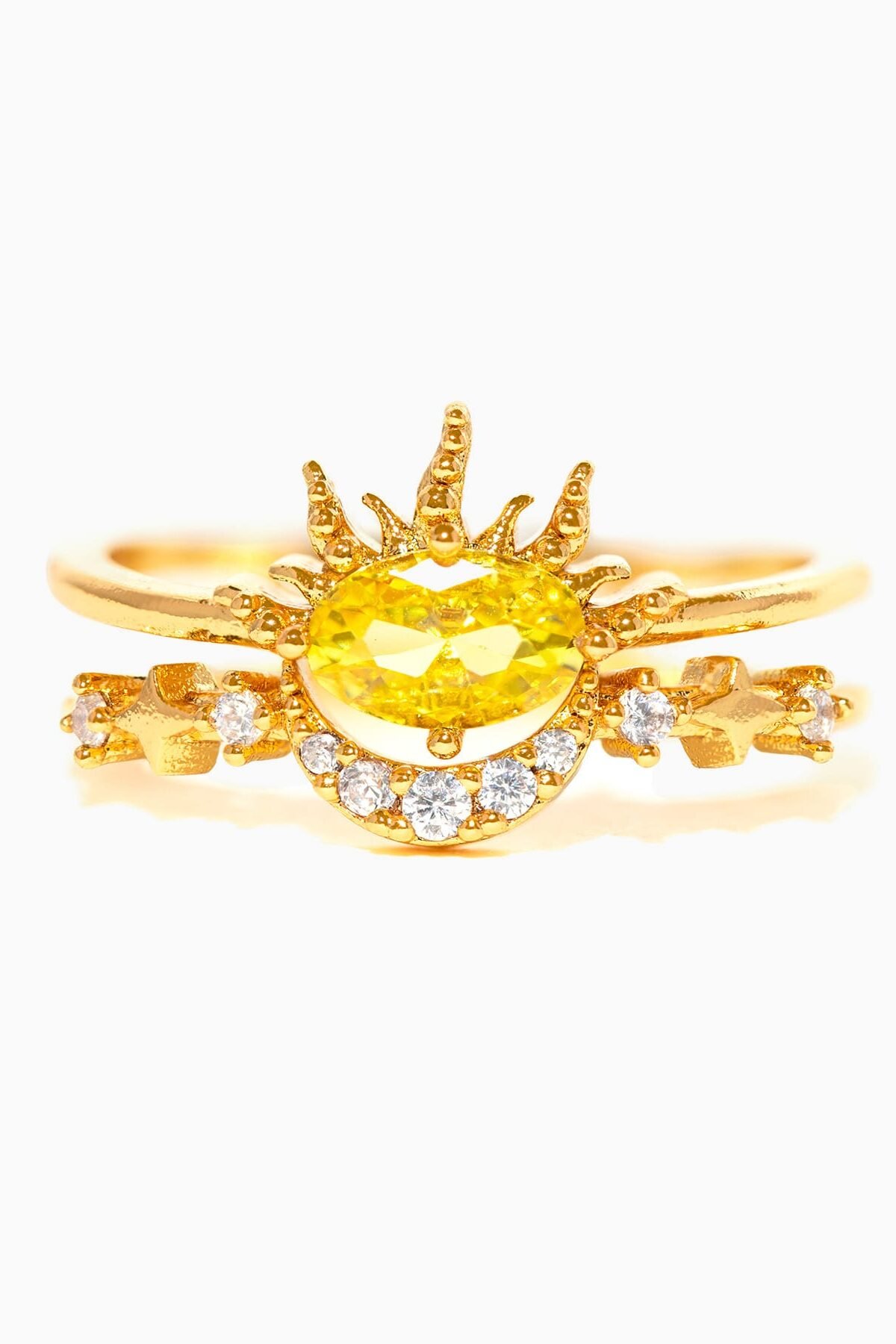 Eclipse Adjustable Ring Set