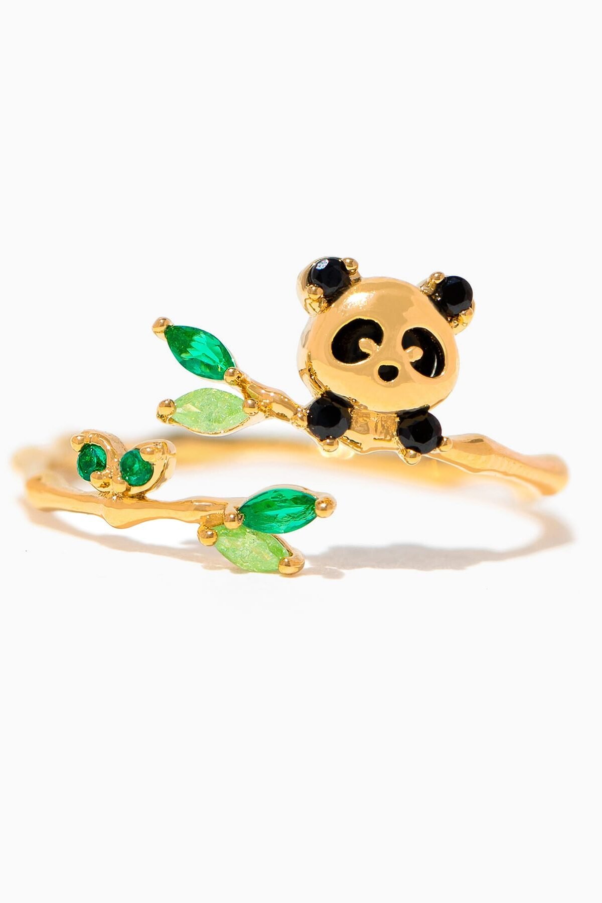 Lucky Panda Adjustable Ring