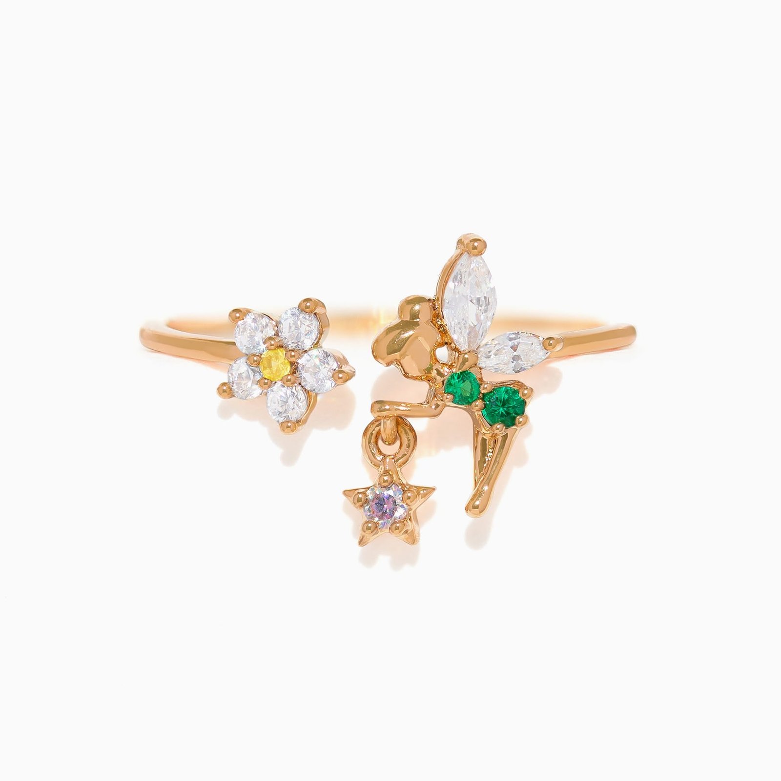 Disney Tinker Bell Pixie Dust Adjustable Ring