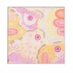 Life Interwoven by Fast Wear | Framed Canvas Art Print