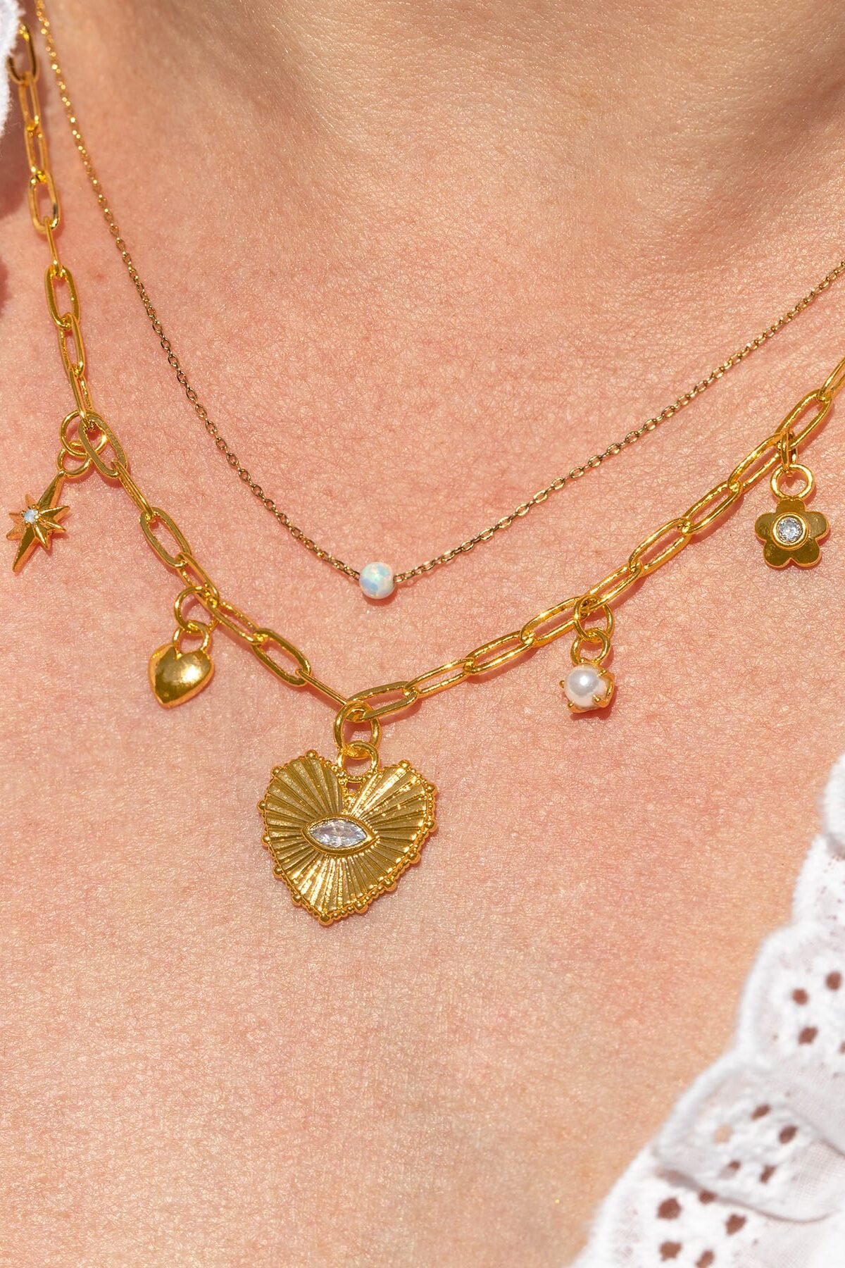 Starry Heart Necklace