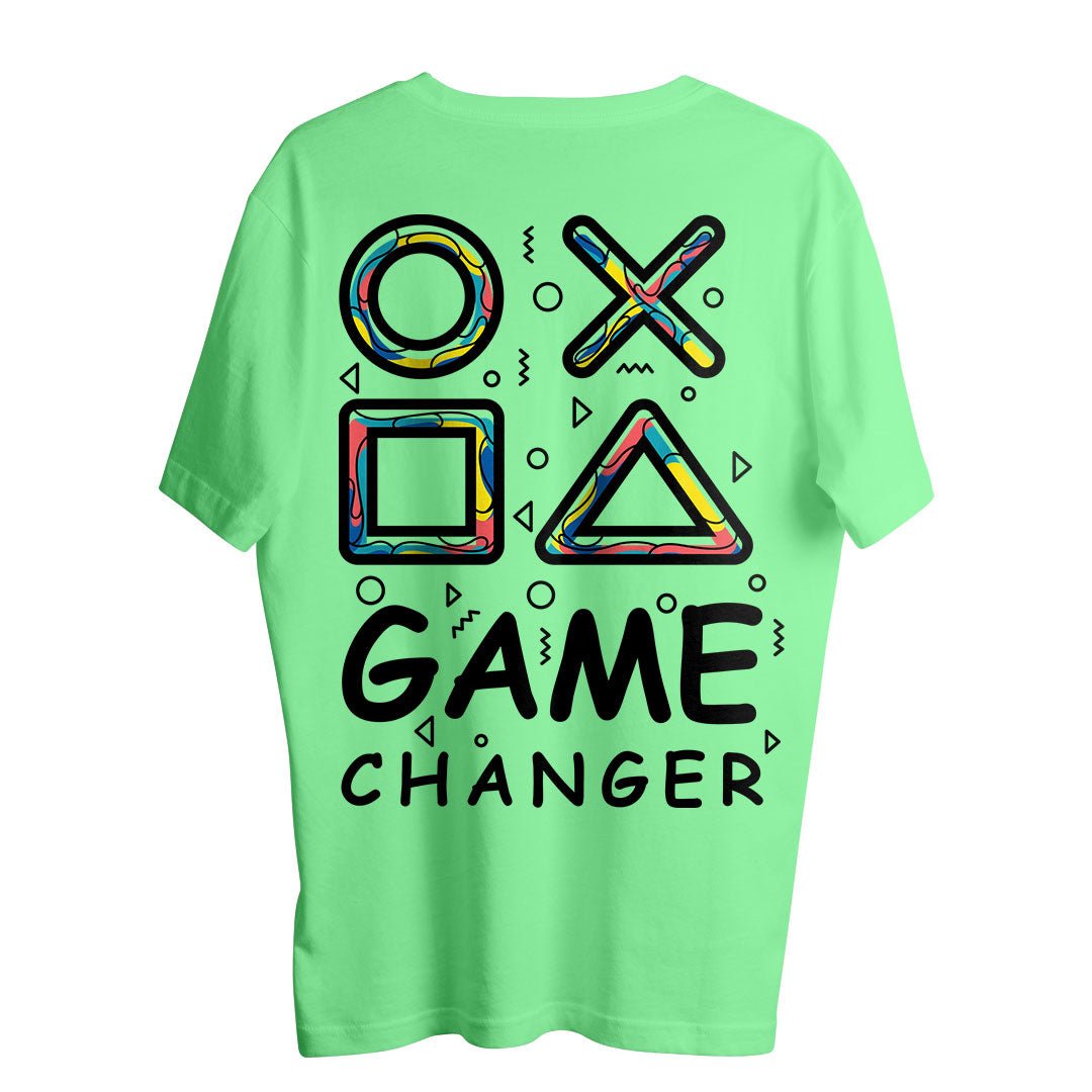 "Game Changer" Oversized Graphic T-Shirt