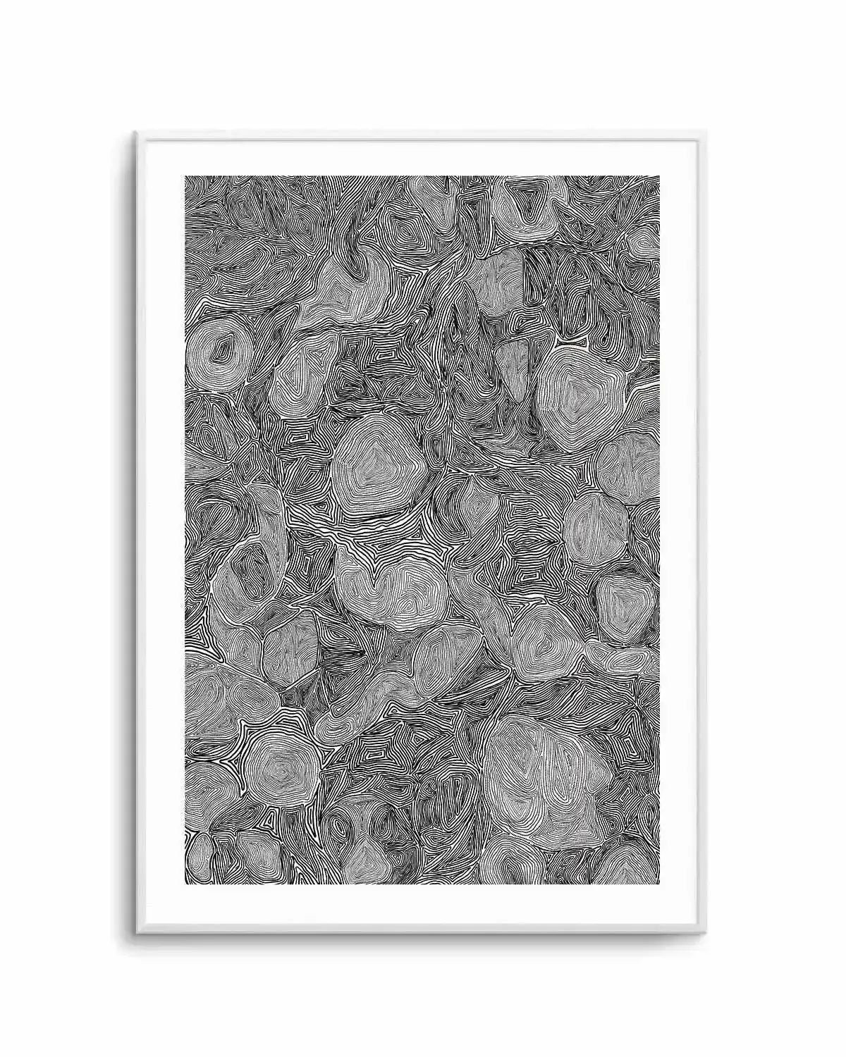 Systems | Black by Fast Wear Art Print