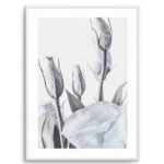 Blue Lisianthus II Art Print