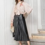 Beige Bow Patch Shirt