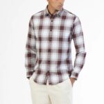Men Peach Hued Shirt | Coral Reef